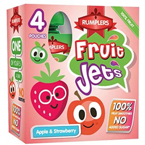 Rumplers Fruit Jets - Box of 4 Pouches